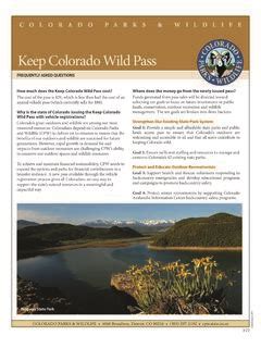 what is kcw pass colorado|Keep Colorado Wild Frequently Asked Questions (FAQs)